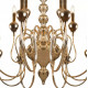 Подвесная люстра iLamp Lady 88003-10+5 GD