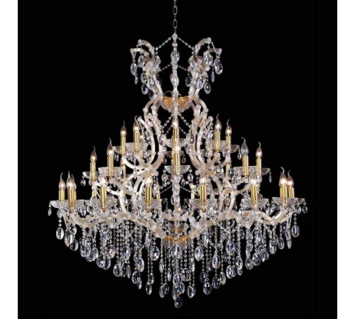 Подвесная люстра Crystal Lux Hollywood SP16+8+8 Gold Подвесная люстра Crystal Lux Hollywood SP16+8+8 Gold