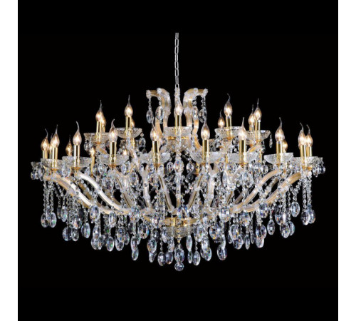 Подвесная люстра Crystal Lux Hollywood SP20+10 Gold Подвесная люстра Crystal Lux Hollywood SP20+10 Gold
