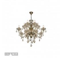 Подвесная люстра iLamp Asia 61079-8+4 BR