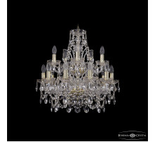 Подвесная люстра Bohemia Ivele Crystal 1411/10+5/195/2d G
