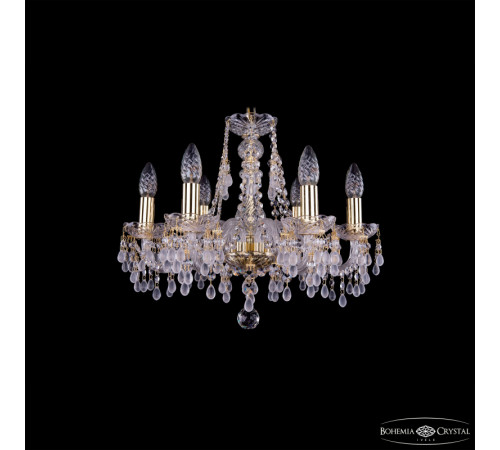 Подвесная люстра Bohemia Ivele Crystal 1410/6/160 G V0300