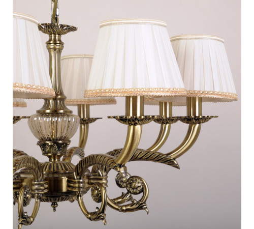 Подвесная люстра Abrasax Sylvia L.8110-8BR SHADE Подвесная люстра Abrasax Sylvia L.8110-8BR SHADE