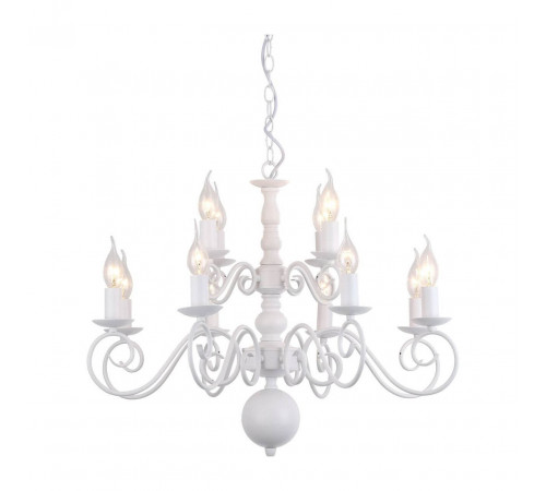 Подвесная люстра Arte Lamp A1129LM-12WH Подвесная люстра Arte Lamp A1129LM-12WH