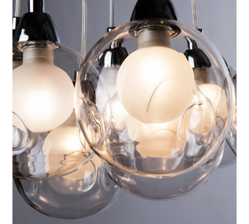 Подвесная светодиодная люстра Arte Lamp Pallone A3025SP-9CC Подвесная светодиодная люстра Arte Lamp Pallone A3025SP-9CC