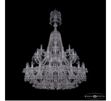 Подвесная люстра Bohemia Ivele Crystal 1409/20+10+5/400/XL-152/2d Ni