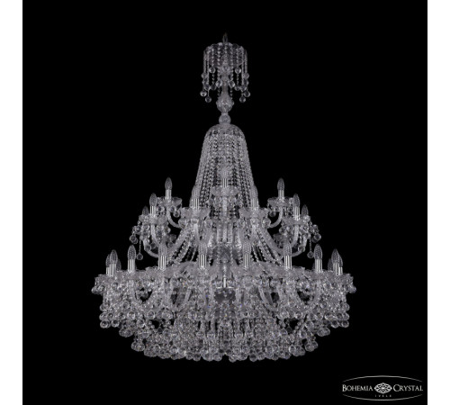 Подвесная люстра Bohemia Ivele Crystal 1409/20+10+5/400/XL-152/2d Ni Подвесная люстра Bohemia Ivele Crystal 1409/20+10+5/400/XL-152/2d Ni