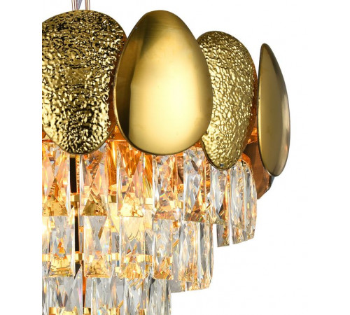 Подвесная люстра Natali Kovaltseva CHIC 81437/8C GOLD Подвесная люстра Natali Kovaltseva CHIC 81437/8C GOLD