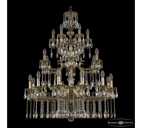Подвесная люстра Bohemia Ivele Crystal Verona 72115/12+6+6/300/3D A GB Подвесная люстра Bohemia Ivele Crystal Verona 72115/12+6+6/300/3D A GB