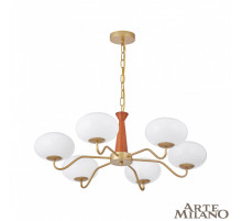 Подвесная люстра Arte Milano Napoli 310166/D780/6 BS/WD