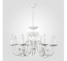 Подвесная люстра Eurosvet 60018/8 белый с золотом