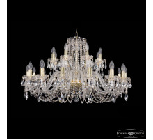 Подвесная люстра Bohemia Ivele Crystal 1402/16+8/360 G