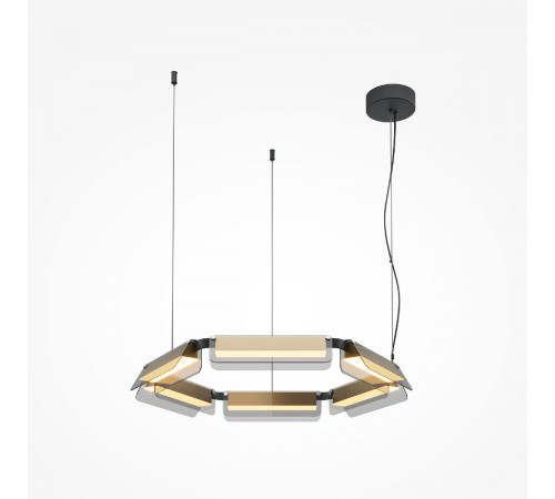 Подвесная люстра Maytoni Flat MOD296PL-L40BS3K Подвесная люстра Maytoni Flat MOD296PL-L40BS3K