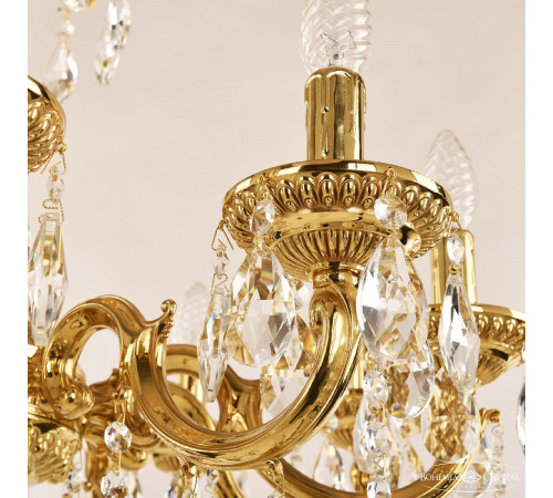 Подвесная люстра Bohemia Ivele Crystal 75101/10/210 A G Подвесная люстра Bohemia Ivele Crystal 75101/10/210 A G
