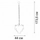Подвесная люстра Vitaluce V58120-8/5