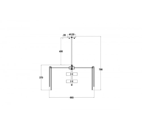 Подвесная люстра Garda Decor 20MD3449-6 Подвесная люстра Garda Decor 20MD3449-6