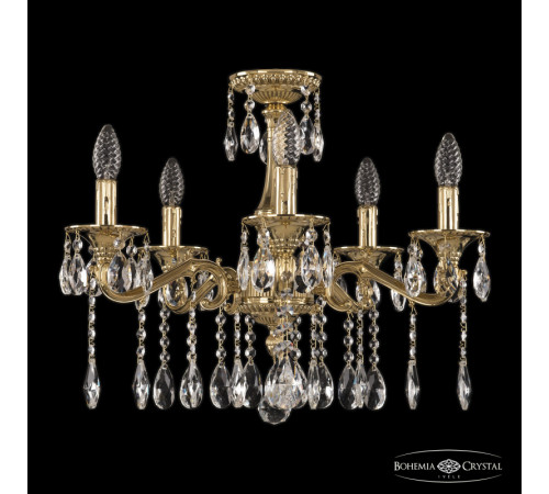 Подвесная люстра Bohemia Ivele Crystal 73102/5/175 A G Подвесная люстра Bohemia Ivele Crystal 73102/5/175 A G