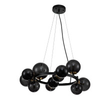 Подвесная люстра Indigo Molecola 11018/11P Black V000195