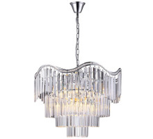 Подвесная люстра Natali Kovaltseva ANGEL 81429/8C CHROME
