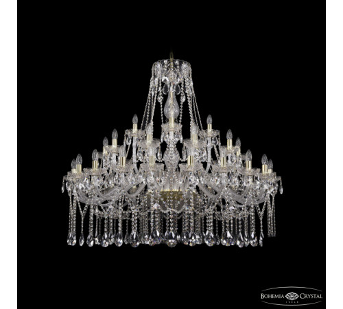 Подвесная люстра Bohemia Ivele Crystal 1413/20+10+5/460 G