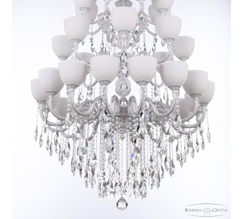 Подвесная люстра Bohemia Ivele Crystal AL78101/16+8+8/300/3d B WMN P1 U Wave Подвесная люстра Bohemia Ivele Crystal AL78101/16+8+8/300/3d B WMN P1 U Wave