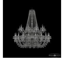 Подвесная люстра Bohemia Ivele Crystal 1410/20+10/400/2d Ni V0300
