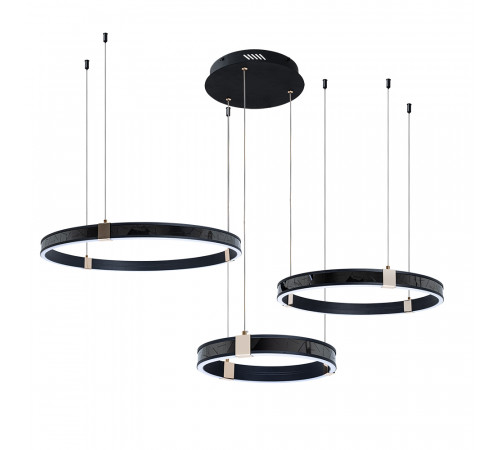 Подвесная люстра Arte Lamp Shine A2222SP-3BK Подвесная люстра Arte Lamp Shine A2222SP-3BK