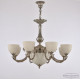 Подвесная люстра Bohemia Ivele Crystal Verona 72109P/8/210 Ni P1 U Horse