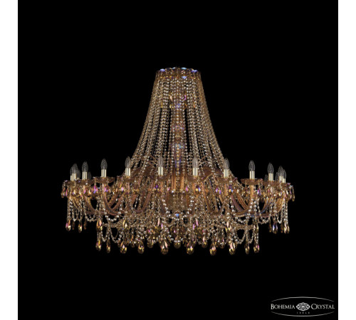 Подвесная люстра Bohemia Ivele Crystal 1411/24/530 G M777 Подвесная люстра Bohemia Ivele Crystal 1411/24/530 G M777