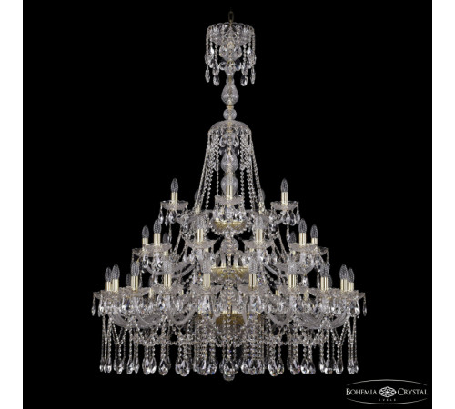 Подвесная люстра Bohemia Ivele Crystal 1413/20+10+5/400/XL-158/3d G