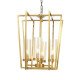 Подвесная люстра Lumina Deco Afres LDP 1246-4 MD+AB