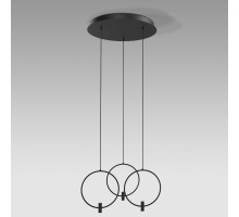 Подвесная люстра Eurosvet Layla 50257/3 LED черный a065627