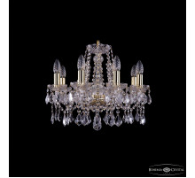 Подвесная люстра Bohemia Ivele Crystal 1413/8/165 G Leafs