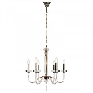 Подвесная люстра iLamp Vibe P9474-6 Nickel