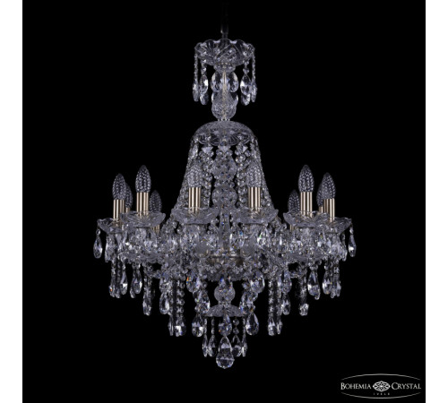 Подвесная люстра Bohemia Ivele Crystal 1415/12/200/XL-76 Pa Подвесная люстра Bohemia Ivele Crystal 1415/12/200/XL-76 Pa