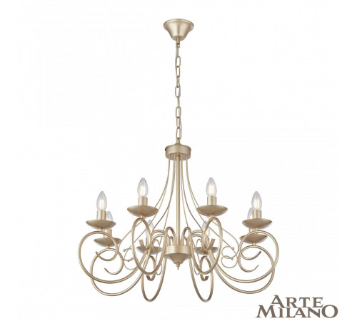 Подвесная люстра Arte Milano 349159/8 CG Подвесная люстра Arte Milano 349159/8 CG
