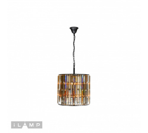 Подвесная люстра iLamp Royal 10390-5+5P BK Подвесная люстра iLamp Royal 10390-5+5P BK