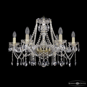 Подвесная люстра Bohemia Ivele Crystal 1413/6/220 G