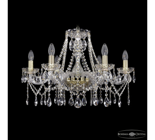 Подвесная люстра Bohemia Ivele Crystal 1413/6/220 G Подвесная люстра Bohemia Ivele Crystal 1413/6/220 G