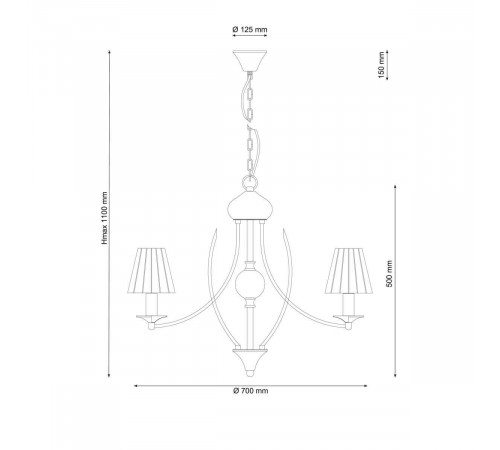 Подвесная люстра Lucia Tucci Milano 115.6 Подвесная люстра Lucia Tucci Milano 115.6
