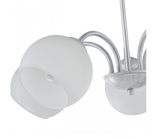 Подвесная люстра Arte Milano Amalfi 335010/5 WT+SL Подвесная люстра Arte Milano Amalfi 335010/5 WT+SL