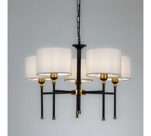 Подвесная люстра Arte Lamp Jamie A4090LM-5BK Подвесная люстра Arte Lamp Jamie A4090LM-5BK