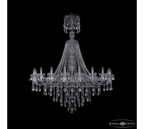 Подвесная люстра Bohemia Ivele Crystal 1415/20/530/XL-180 Ni Подвесная люстра Bohemia Ivele Crystal 1415/20/530/XL-180 Ni