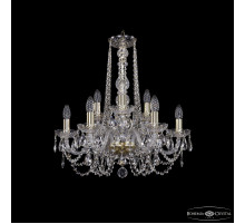 Подвесная люстра Bohemia Ivele Crystal 1402/6+3/195/h-58 G