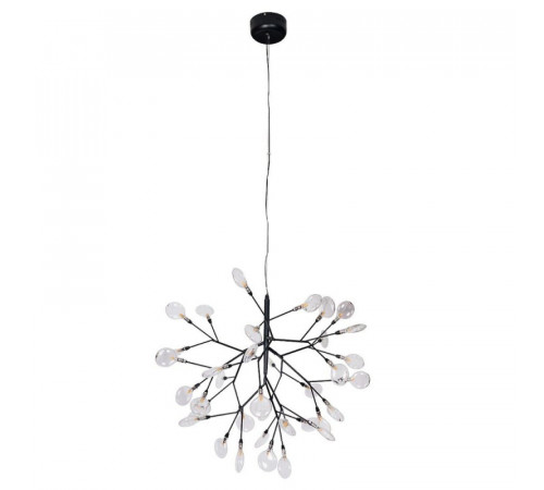 Подвесная люстра Crystal Lux Evita SP36 Black/Transparent Подвесная люстра Crystal Lux Evita SP36 Black/Transparent