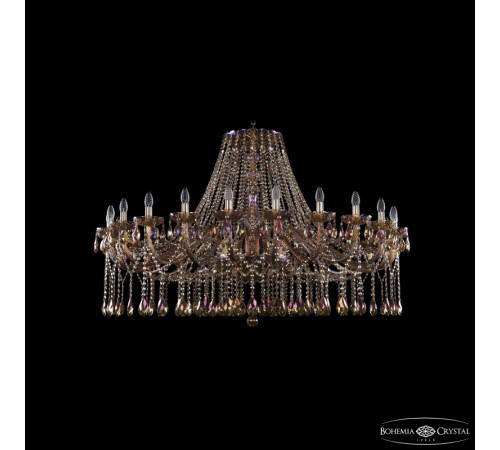 Подвесная люстра Bohemia Ivele Crystal 1413/24/530 G M777 Подвесная люстра Bohemia Ivele Crystal 1413/24/530 G M777