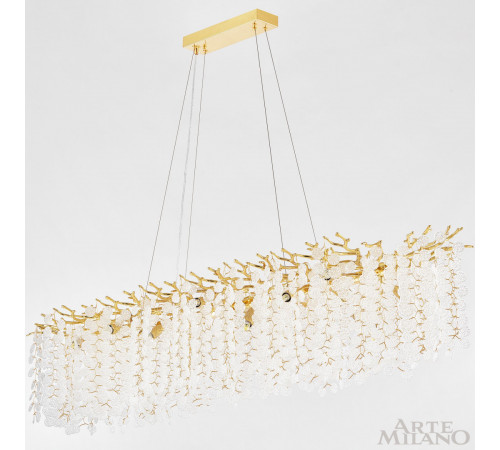 Подвесная люстра Arte Milano Milan 230011/L1500/16/C Gd Подвесная люстра Arte Milano Milan 230011/L1500/16/C Gd