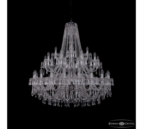 Подвесная люстра Bohemia Ivele Crystal 1403/20+10+5/400/2d Ni