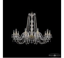 Подвесная люстра Bohemia Ivele Crystal 1402/10/360 G