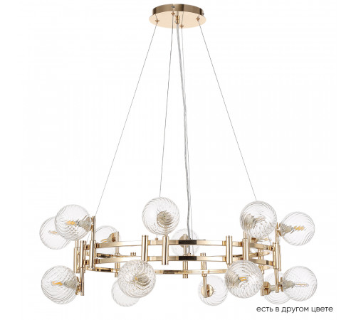 Подвесная люстра Crystal Lux LUXURY SP16 GOLD Подвесная люстра Crystal Lux LUXURY SP16 GOLD